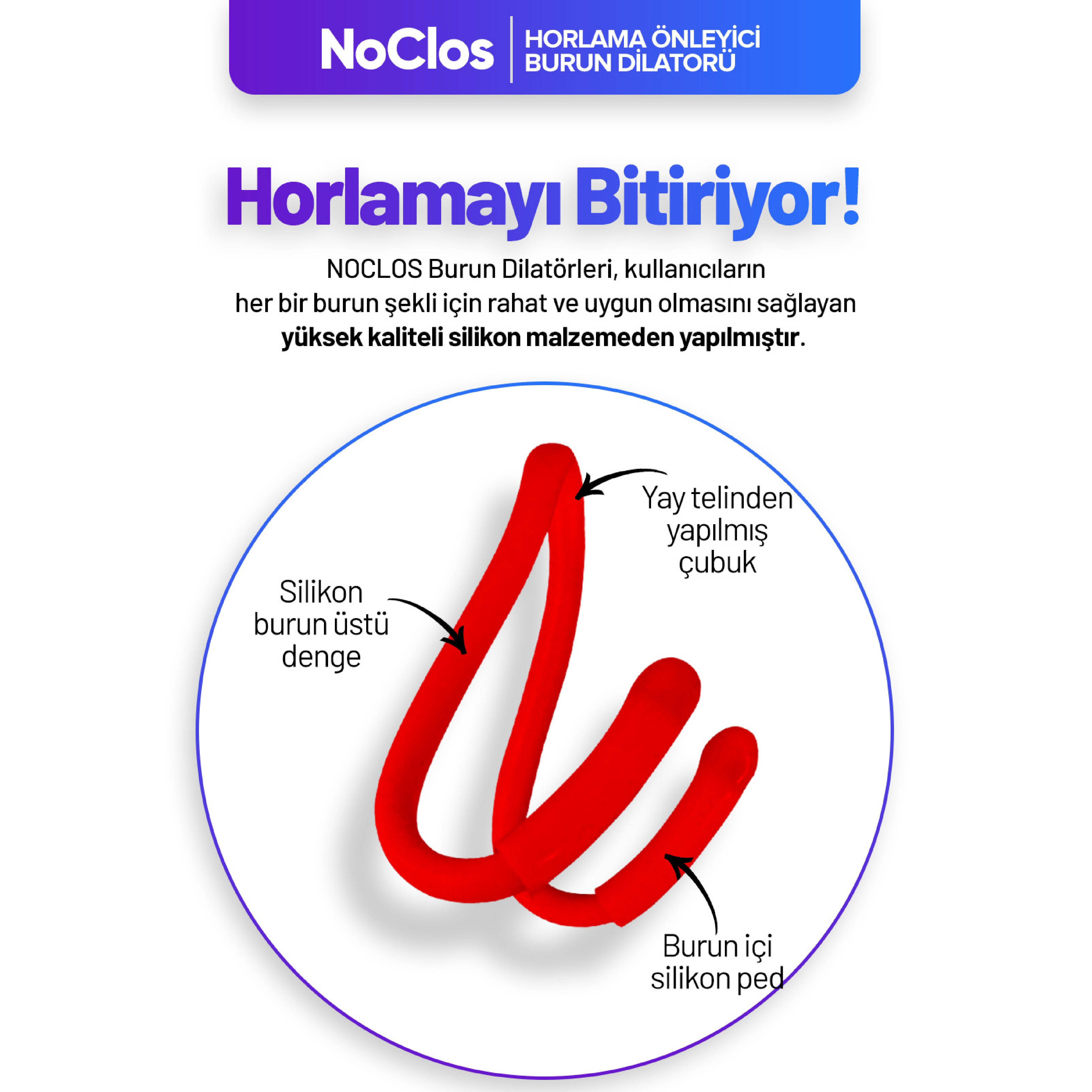 Horlama Önleyici - Kırmızı