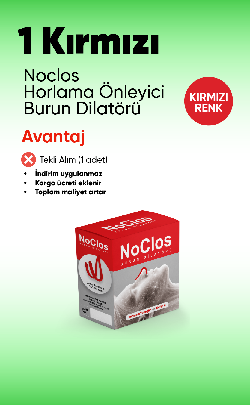 noClos 1 Kırmızı Adet