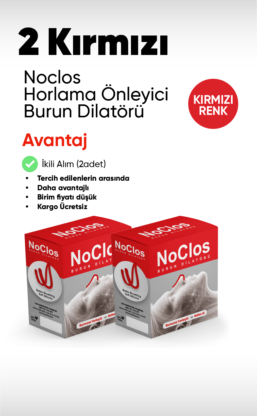 noClos 2 Kırmızı Adet