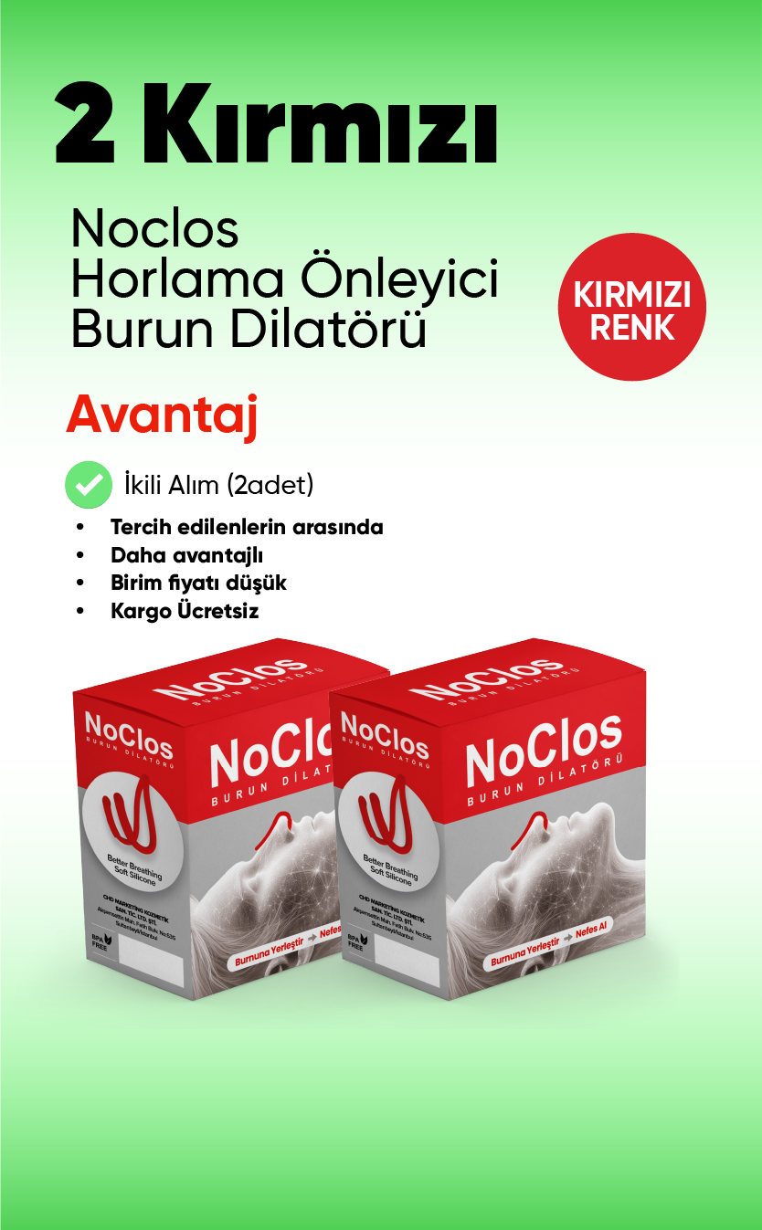 noClos 2 Kırmızı Adet